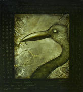 Czeslaw Gorski - Fogelzitat - Ölgemälde